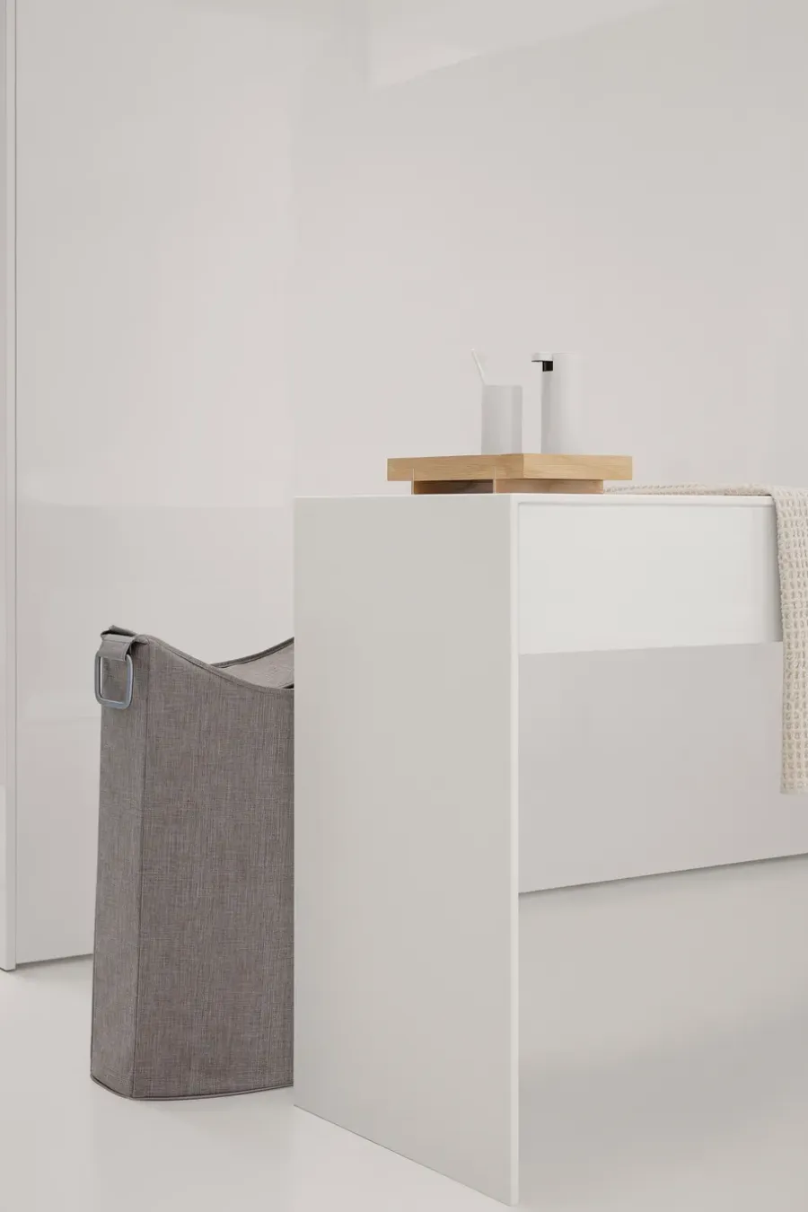 Blomus Modo zeeppomp, Wit< Zeepdispensers & Zeepschaaltjes