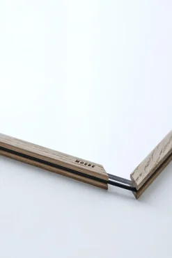 MOEBE eikenhouten lijst 50x70 cm, Transparent, Wood, Black< Lijsten & Kaders