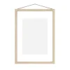 MOEBE essenhouten lijst A4 23,2x31,7 cm, Transparent, Wood, Black< Lijsten & Kaders