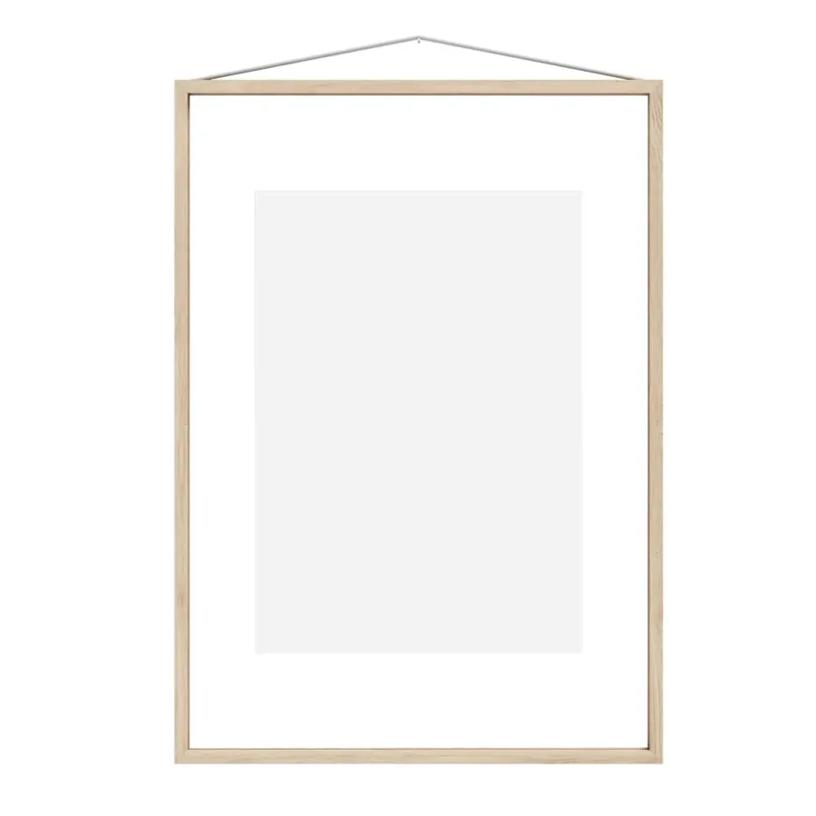MOEBE essenhouten lijst A2 44,8x61,5 cm, Transparent, Wood, Black< Lijsten & Kaders