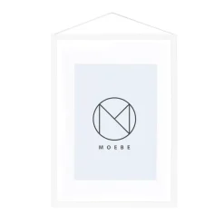 MOEBE Frame A4 23x31,7 cm, Wit< Lijsten & Kaders