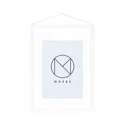 MOEBE Frame A5 16,8x23 cm, Wit< Lijsten & Kaders