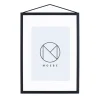 MOEBE Frame A4 23x31,7 cm, Zwart< Lijsten & Kaders