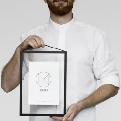 MOEBE Frame A4 23x31,7 cm, Zwart< Lijsten & Kaders