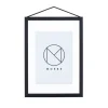 MOEBE Frame A5 16,8x23 cm, Zwart< Lijsten & Kaders