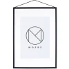 MOEBE Frame A3 31,7x44 cm, Zwart< Lijsten & Kaders