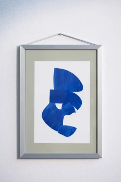 MOEBE lijst A5 16,5x22,7 cm, Brushed aluminium< Lijsten & Kaders