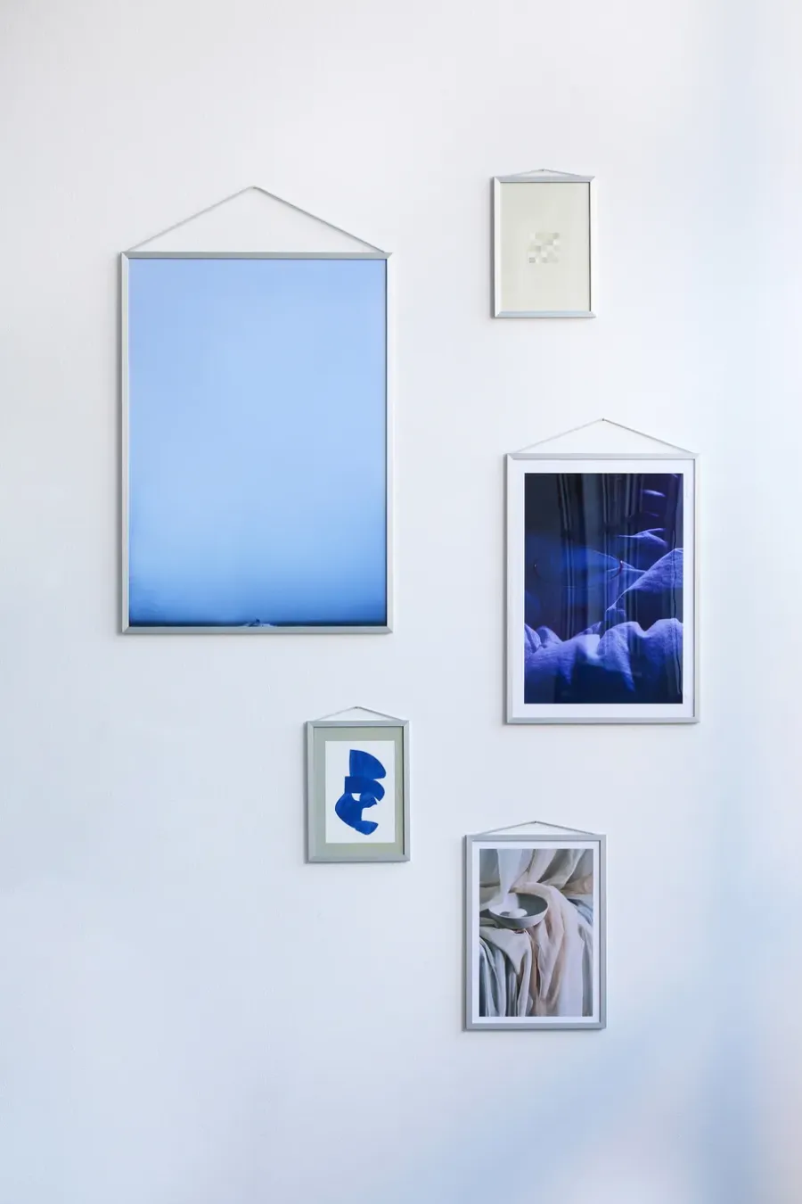 MOEBE lijst A4 22,6x31,3 cm, Brushed aluminium< Lijsten & Kaders