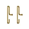 MOEBE muurhaak small 2- pack, Matgoud< Haken & Hangers