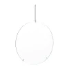 MOEBE muurspiegel Ø50 cm, Stainless steel< Wandspiegels
