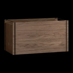 MOEBE opbergdoos, Smoked oak-black< Dozen & Boxen