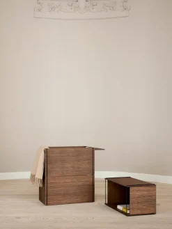 MOEBE opbergdoos, Smoked oak-black< Dozen & Boxen