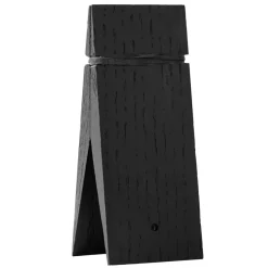MOEBE Pinch houten knijper, Zwart geverfd eiken< Decoratieve Accessoires