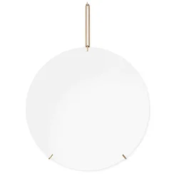 MOEBE Wall mirror Ø 50 cm, Messing< Ronde Spiegels|Wandspiegels