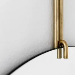 MOEBE wall mirror Ø 70 cm, Messing< Ronde Spiegels|Wandspiegels