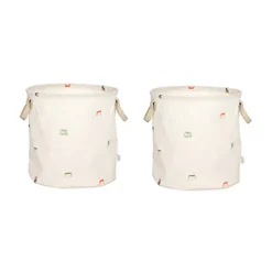 OYOY Moira opbergmand medium Ø32x32 cm 2-delig, Multi< Opbergoplossingen Voor De Kinderkamer|Opbergmanden