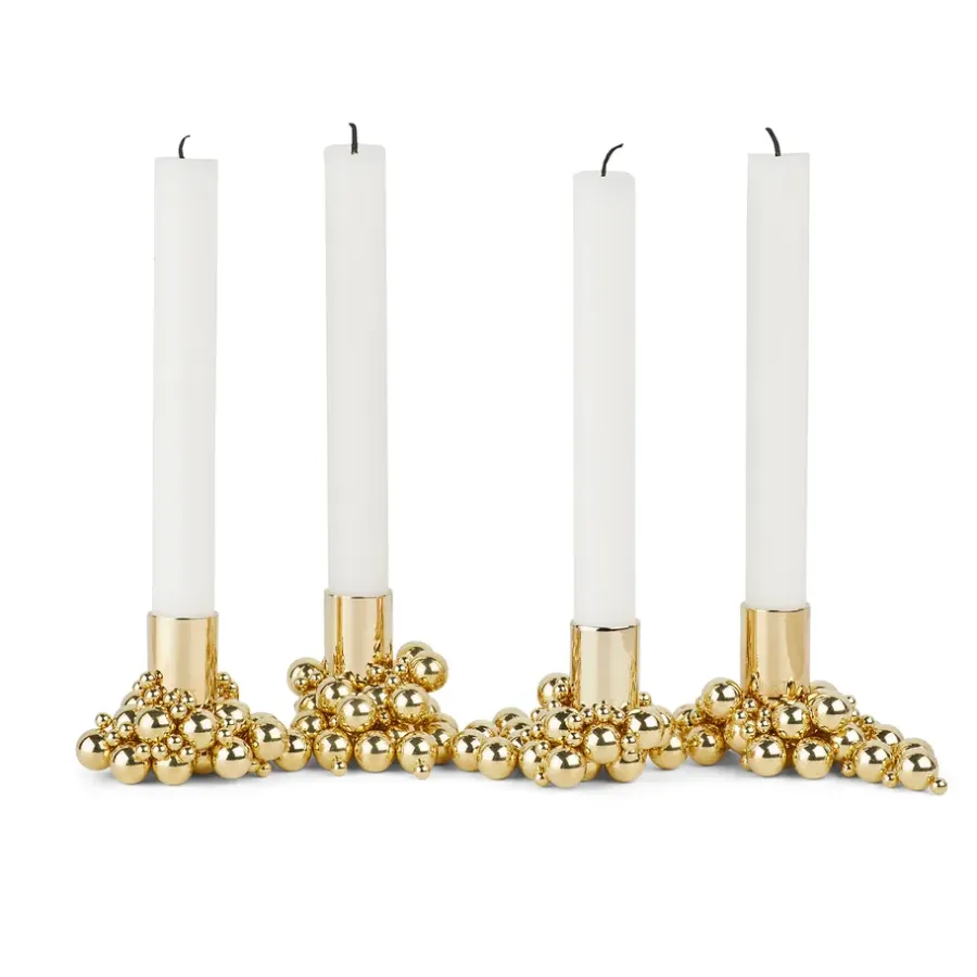 Gejst Molekyl kandelaar 4, Messing< Adventskandelaars & -Kaarsen
