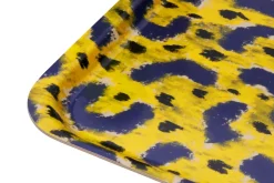 Hem Monster dienblad Medium 37x53 cm, Ochre yellow-grey-black< Decoratieve Accessoires|Decoratieve Dienbladen