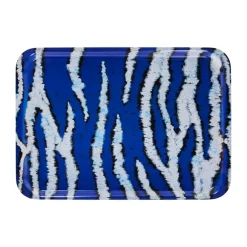 Hem Monster dienblad Medium 37x53 cm, Ultramarine blue-white< Decoratieve Accessoires|Decoratieve Dienbladen