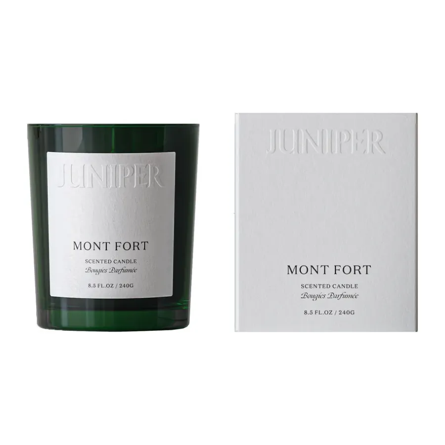 Juniper Mont fort geurkaars, 240 gr< Geurkaarsen & Aroma Diffusers