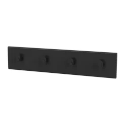 Montana Coat Racks kledinghanger 4 haken, Black< Kapstokken & Hangrekken