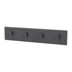 Montana Coat Racks kledinghanger 4 haken, Coal< Kapstokken & Hangrekken