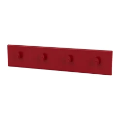 Montana Coat Racks kledinghanger 4 haken, Beetroot< Kapstokken & Hangrekken
