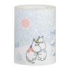 Muurla Moomin blokkaars LED 10 cm, Let it snow< Led-Kaarsen