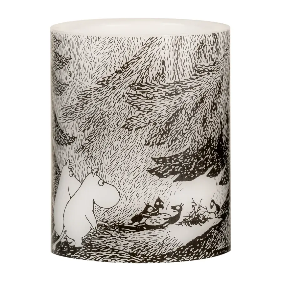 Muurla Moomin blokkaars LED 12,5 cm, Under the trees< Led-Kaarsen