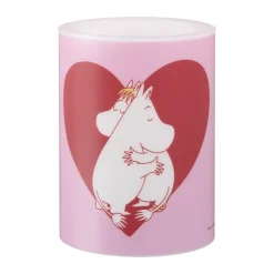 Muurla Moomin blokkaars LED 10 cm, Heart< Led-Kaarsen