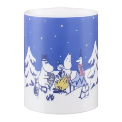 Muurla Moomin blokkaars LED 12,5 cm, Starry night< Led-Kaarsen