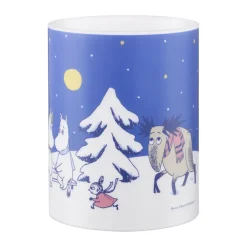 Muurla Moomin blokkaars LED 12,5 cm, Starry night< Led-Kaarsen