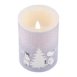 Muurla Moomin blokkaars LED 10 cm, Snowfall< Led-Kaarsen
