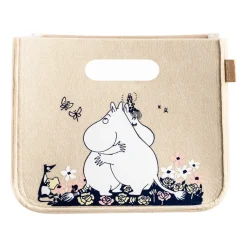 Muurla Moomin Hug opbergmand 26x26 cm, Beige< Opbergoplossingen Voor De Kinderkamer|Opbergmanden