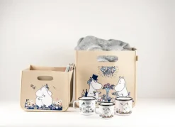 Muurla Moomin Hug opbergmand 26x26 cm, Beige< Opbergoplossingen Voor De Kinderkamer|Opbergmanden