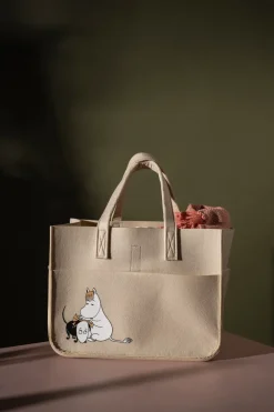 Muurla Moomin pets opbergmand 25x40 cm, Beige< Dozen & Boxen