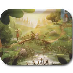 Opto Design Moomin TV-Series dienblad 27x20 cm, Moomin & Snufkin bridge< Decoratieve Accessoires|Decoratieve Dienbladen