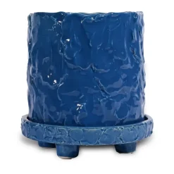 Byon Muddy pot S Ø17,5 cm, Blauw< Bloempotten