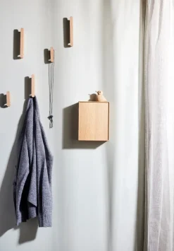 Andersen Furniture Multi Hooks haak set van 3, Oak< Haken & Hangers