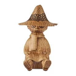 Dsignhouse x Moomin Mumin houten decoratie Snusmumrik 9 cm, EIK (FSC)< Houten Beelden