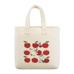Muurla Mumin Tote Bag tas 25x25 cm, Joyfull Apples< Opbergmanden