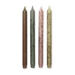 Ferm Living Mura kaarsen 4-delig, Multi< Kaarsen