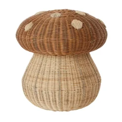 OYOY Mushroom mand, Nature< Opbergoplossingen Voor De Kinderkamer|Opbergmanden