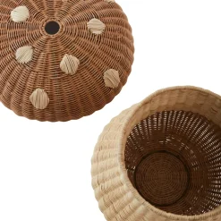 OYOY Mushroom mand, Nature< Opbergoplossingen Voor De Kinderkamer|Opbergmanden