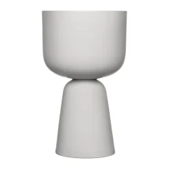 Iittala Nappula bloempot Ø15 cm h26 cm, Lichtgrijs< Bloempotten