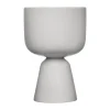 Iittala Nappula bloempot Ø15.5 cm h23 cm, Lichtgrijs< Bloempotten