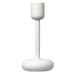 Iittala Nappula kaarsenhouder wit, groot 183mm< Kandelaars