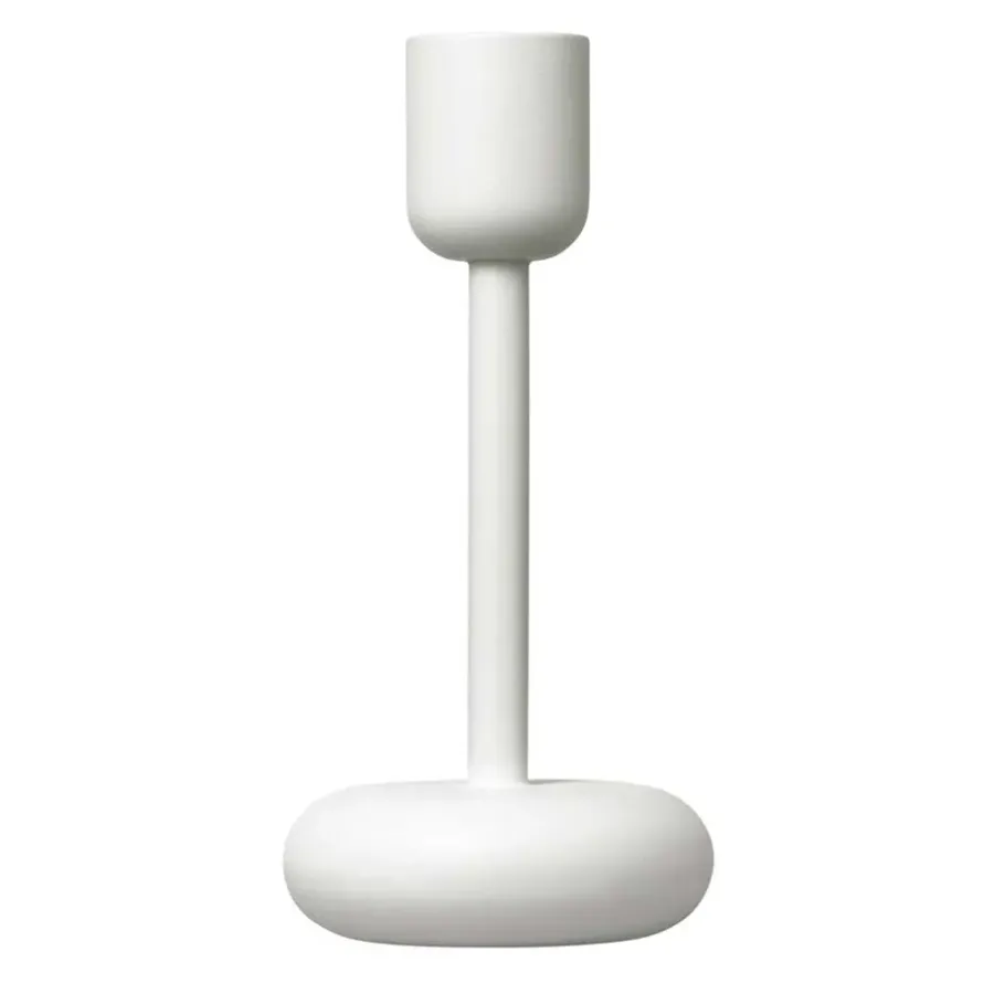 Iittala Nappula kaarsenhouder wit, groot 183mm< Kandelaars