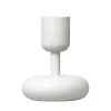 Iittala Nappula kaarsenhouder wit, klein 107mm< Kandelaars