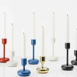 Iittala Nappula kandelaar donkergrijs, klein - 10,7 cm< Kandelaars